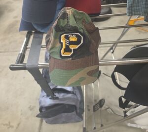 Polo by Ralph Lauren Camouflage Kids Baseball Cap with Yellow Patch